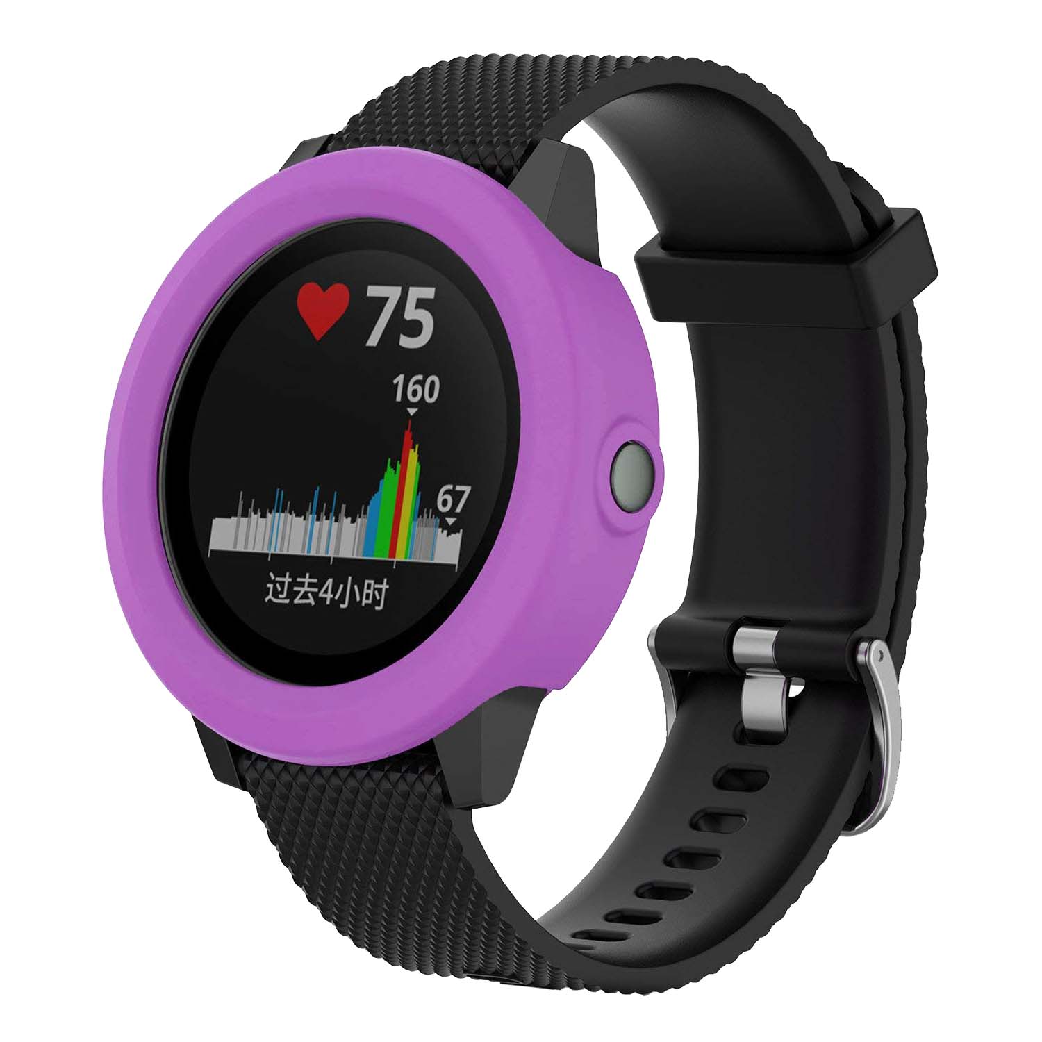 Rubber Protective Case For Garmin Vivoactive 3 StrapsCo