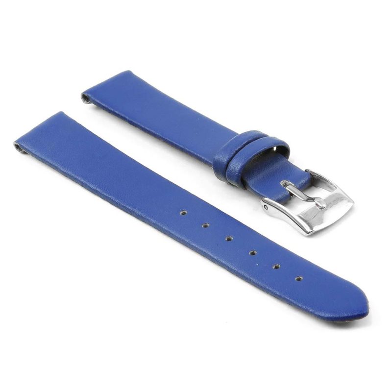 301.19 Womens Thin Leather Watch Strap in Sky Blue