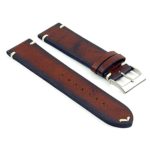 DASSARI Kingwood ds5.3 Premium Vintage Italian Leather Strap in Mahagony