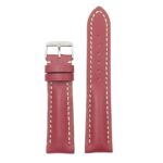 DASSARI Transit brb2.6.22 Smooth Italian Leather Strap red with white stitching red with white stitching