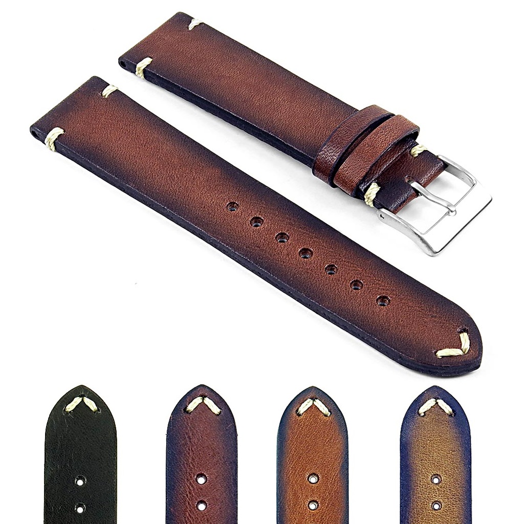 retro leather watch straps