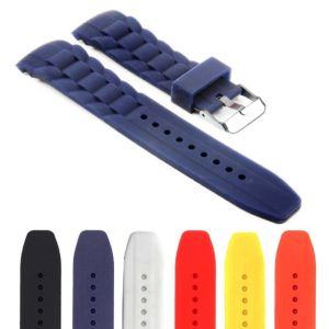 gallery Rubber Oyster Strap with Curved Ends