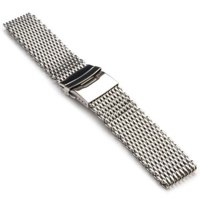 m1.ss Shark Mesh Strap in Stainless