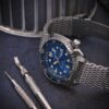 m1.ss shark mesh watch band watchband strap bracelet stainless steel seiko turtle 18mm 20mm 22mm 24mm