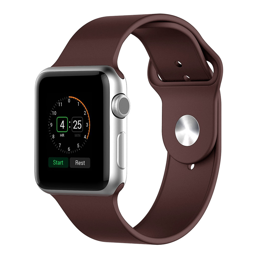 Premium Rubber Strap for Apple Watch iWatch | StrapsCo