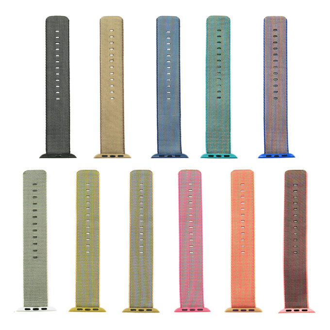 a.n1 All Color Woven Nylon Strap for Apple iWatch