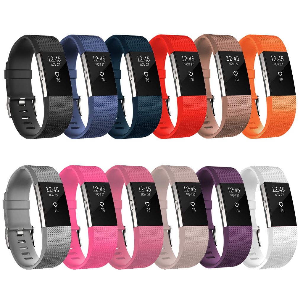 Replacement Strap Wristband Silicone Rubber Band Bracelet For Fitbit CHARGE 2  █ 