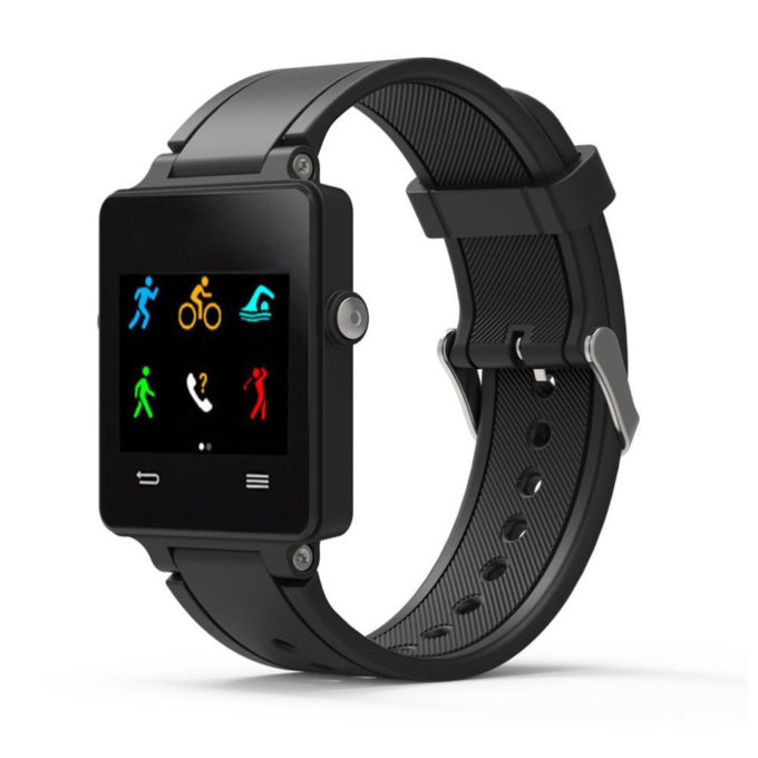 g.r5.1 Silicone Band for Vivoactive in Black