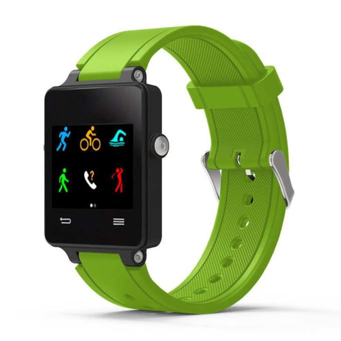 g.r5.11 Silicone Band for Vivoactive in Green