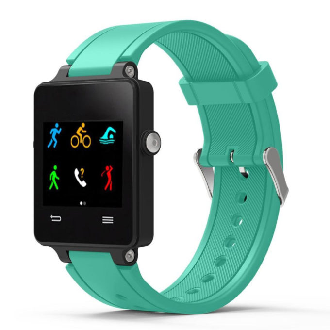 g.r5.11a Silicone Band for Vivoactive in Mint Green