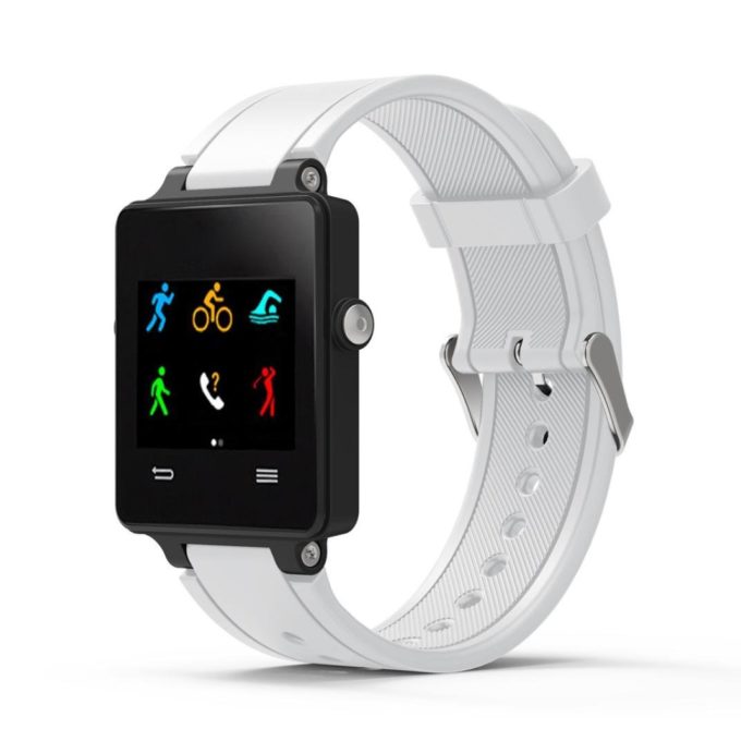 g.r5.22 Silicone Band for Vivoactive in White