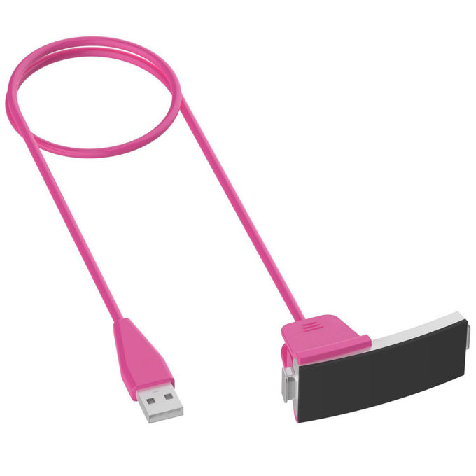 fb.ch8.13 Charger Clip for Fitbit Alta HR in Fushia 2