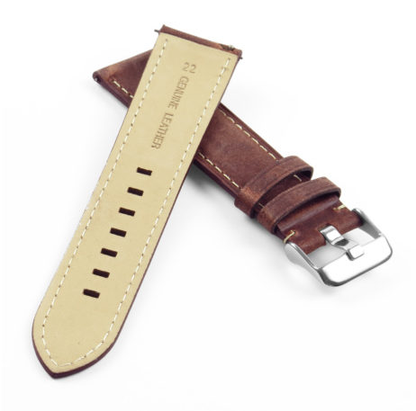 DASSARI sw.l1 Vintage Italian Leather Quick Release Strap | StrapsCo