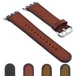 DASSARI Vintage Leather Strap For Apple Watch