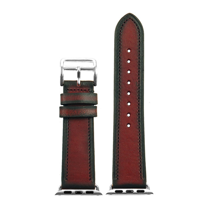 a.l3.3 DASSARI Vintage Leather Strap in Tan 3