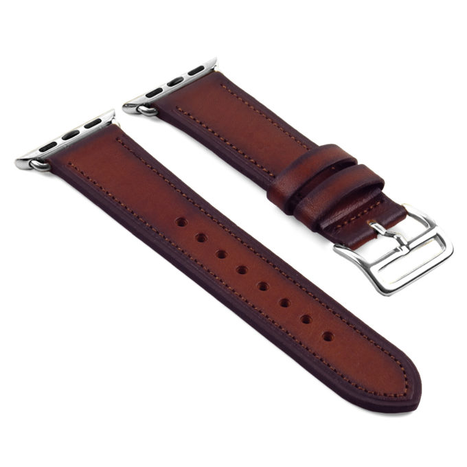 a.l3.3 DASSARI Vintage Leather Strap in Tan