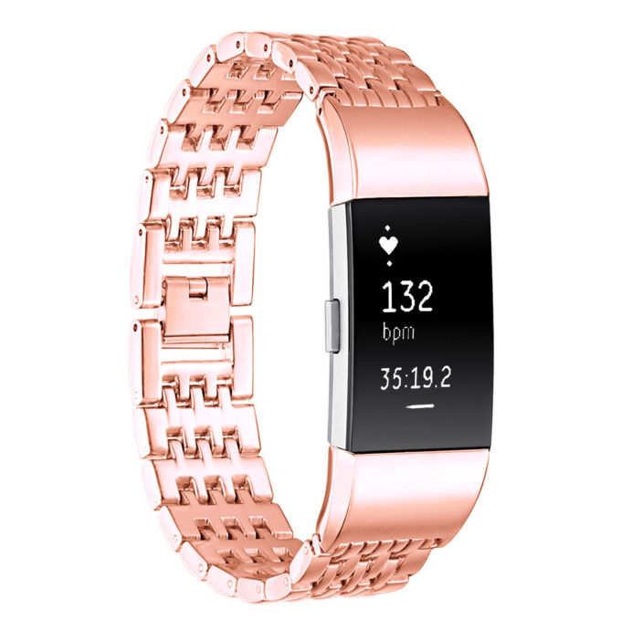 fb.m24.rg Small H Link in Rose Gold