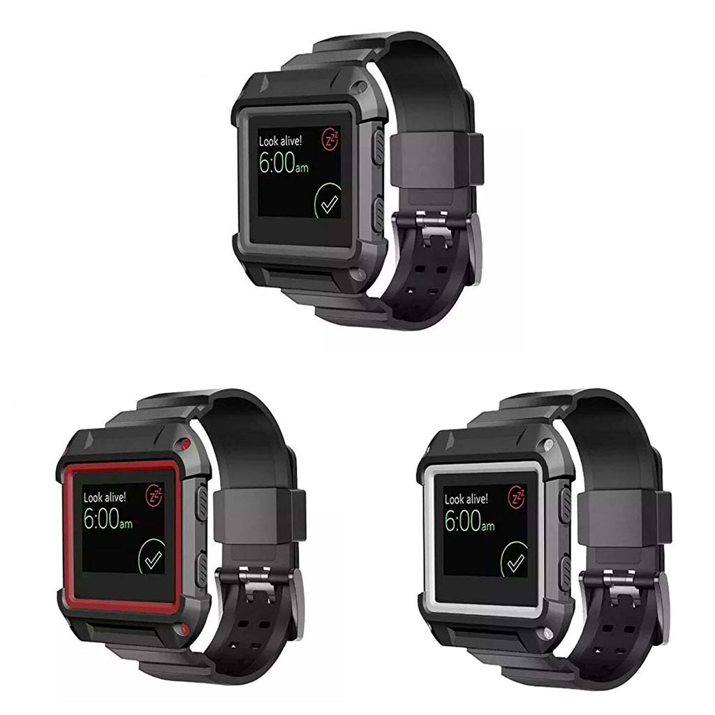 Fitbit Blaze Smart Fitness Watch (Large) Gunmetal FB502GMBKL - Best Buy