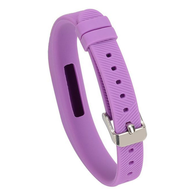 Fb.r7.18 Silicone Strap For Fitbit Flex In Purple 2