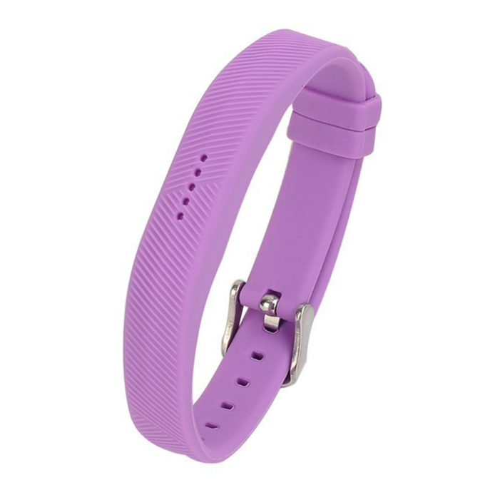 Fb.r7.18 Silicone Strap For Fitbit Flex In Purple
