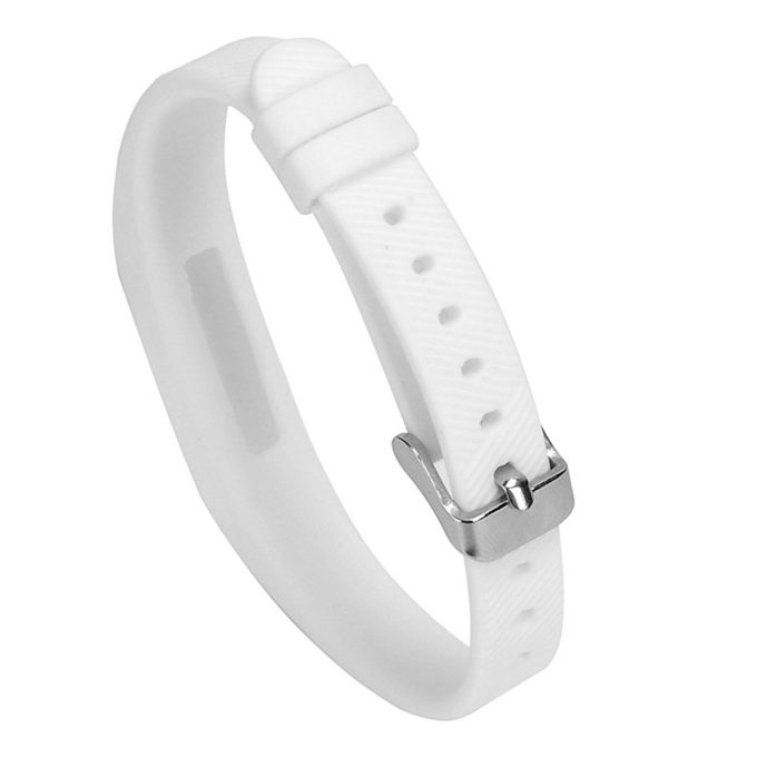 Fb.r7.22 Silicone Strap For Fitbit Flex In White 2