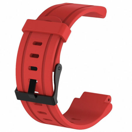 Garmin Forerunner 225 Silicone Strap w/ Matte Black Buckle | StrapsCo