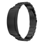 S.m5.mb Genuine Stainless Steel Strap For Samsung Gear Fit2 SM R360 In Black