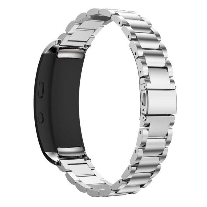 S.m5.ss Genuine Stainless Steel Strap For Samsung Gear Fit2 SM R360 B
