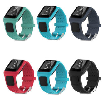 T.r1.1 Silicone Strap For TomTom Runner Cardio All Color 2