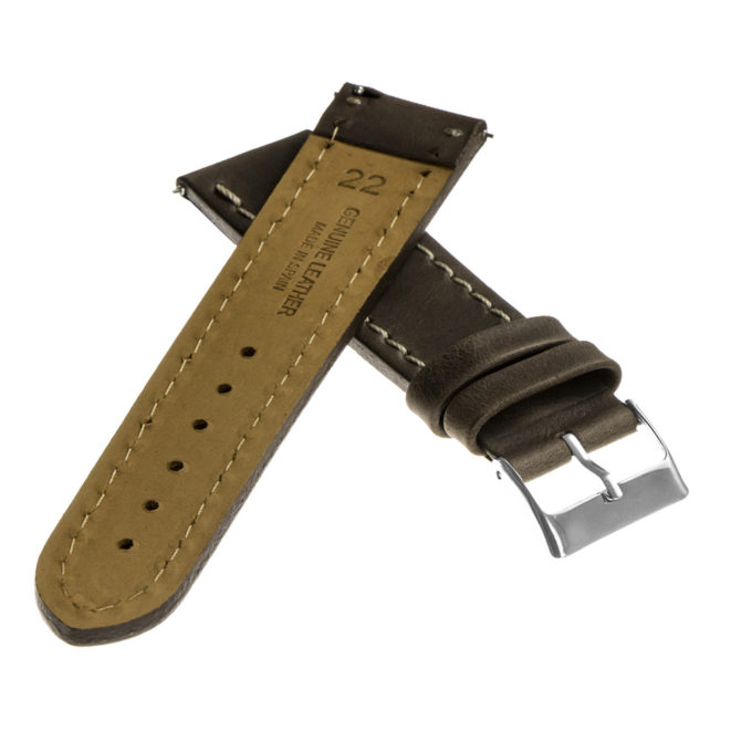 Df2.2 Leather Strap In Brown 2