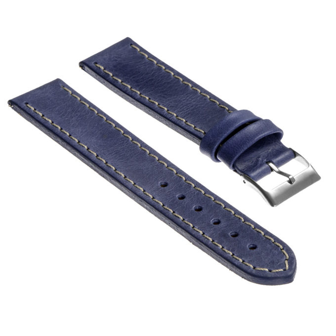 Df2.5a Leather Strap In Bright Blue