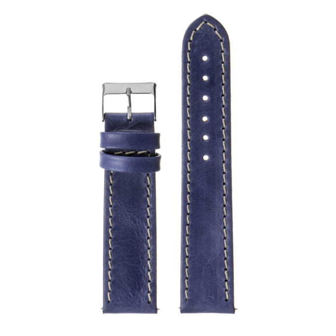 Df2.5a Leather Strap In Bright Blue 3