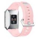 FIXfb.r18.13 Fitbit Ionic Silicone Rubber Sports Strap In Pink 2