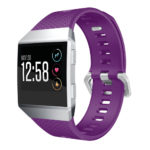 FIXfb.r18.18 Fitbit Ionic Silicone Rubber Sports Strap In Purple
