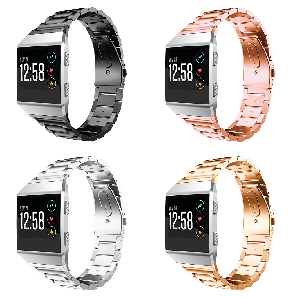 stainless steel fitbit band