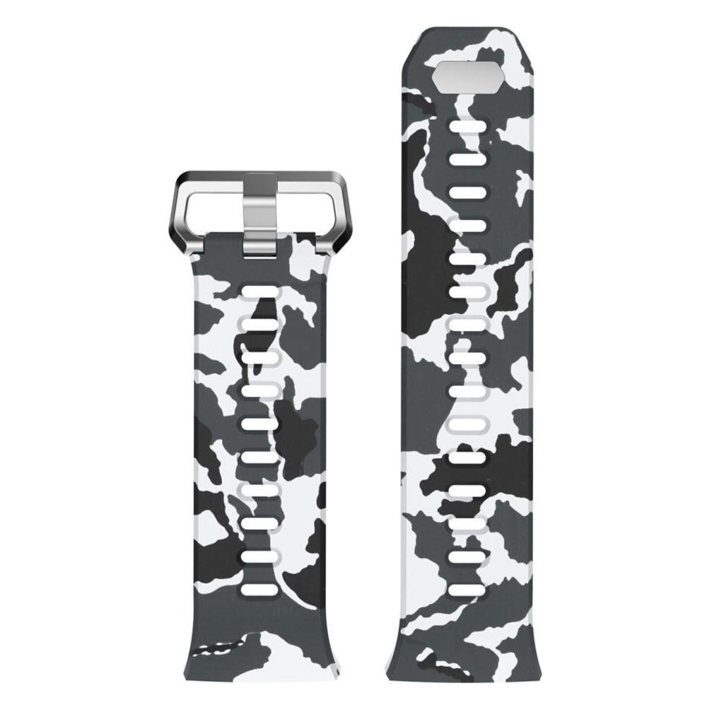 StrapsCo Camo Rubber Watch Strap Band for Fitbit Ionic eBay