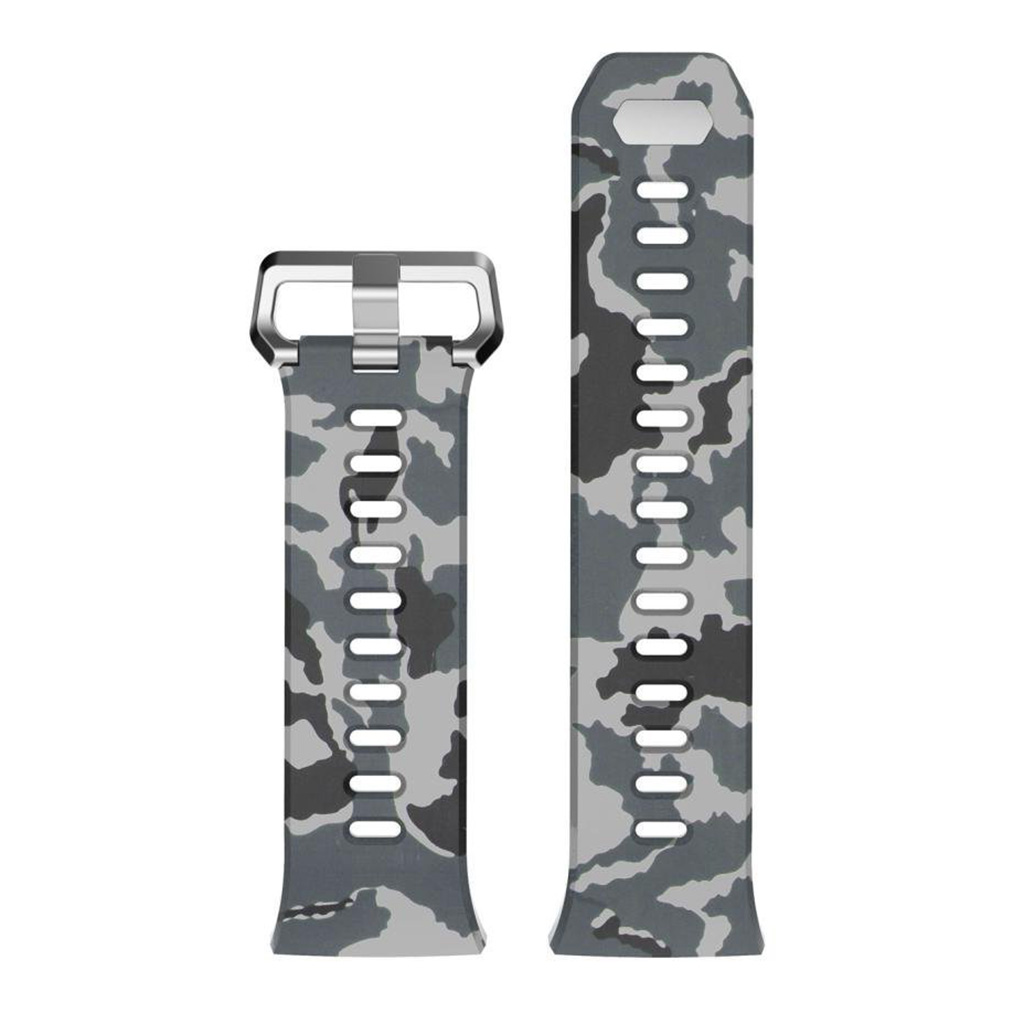 StrapsCo Camo Rubber Watch Strap Band for Fitbit Ionic eBay