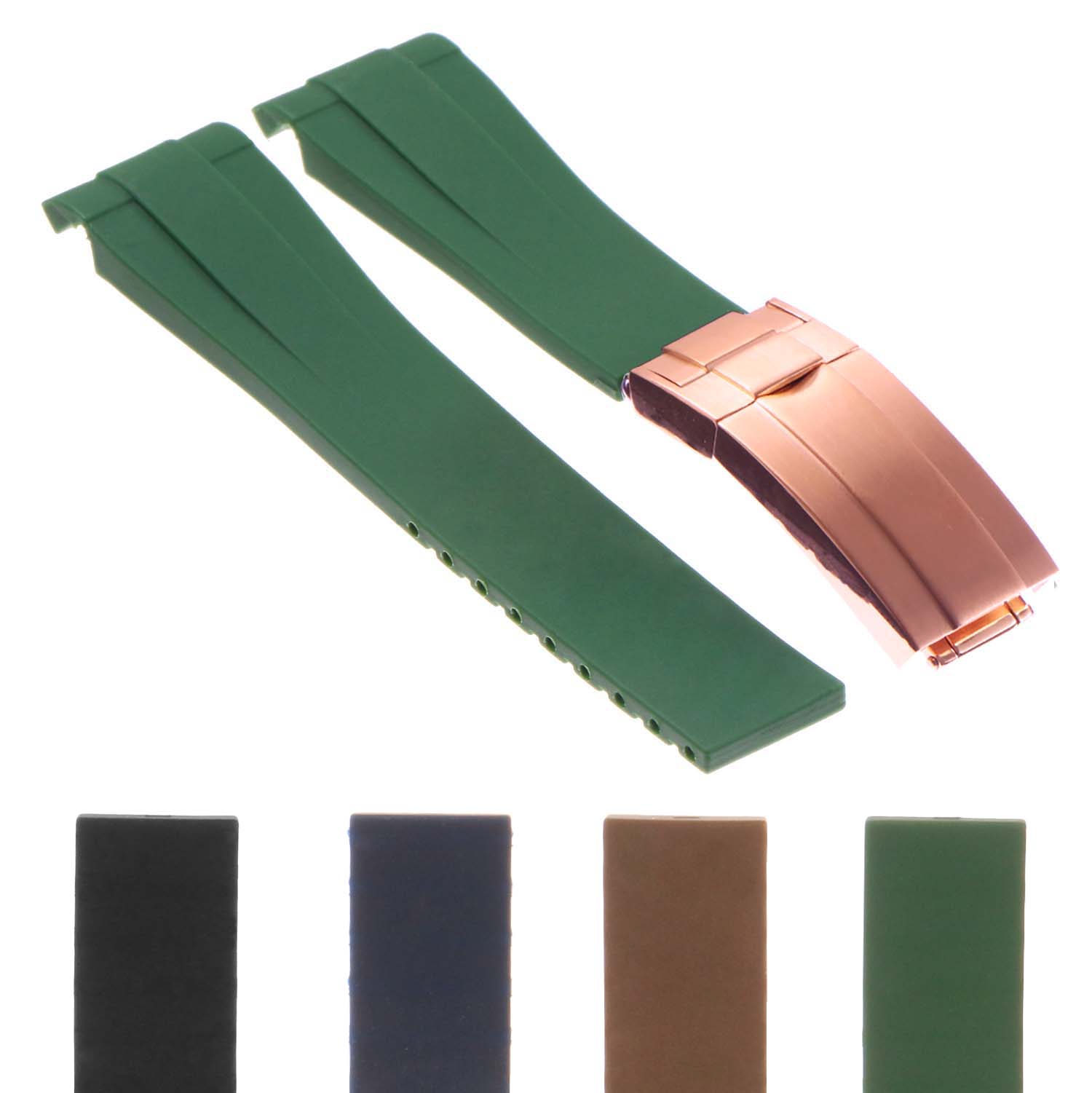 rubber band watch strap