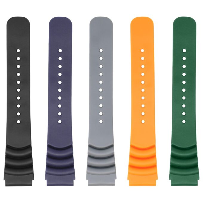 3r.sk2 All Color StrapsCo Silicone Rubber Strap for Seiko DIver 20mm 22mm V2