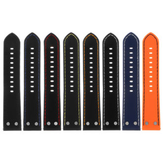 Pu10 All Color Silicone Strap With Rivets