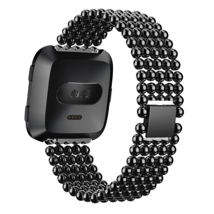 Fb.m53.mb Back Stainless Steel Band Fit Fitbit Versa In Matte Black 2