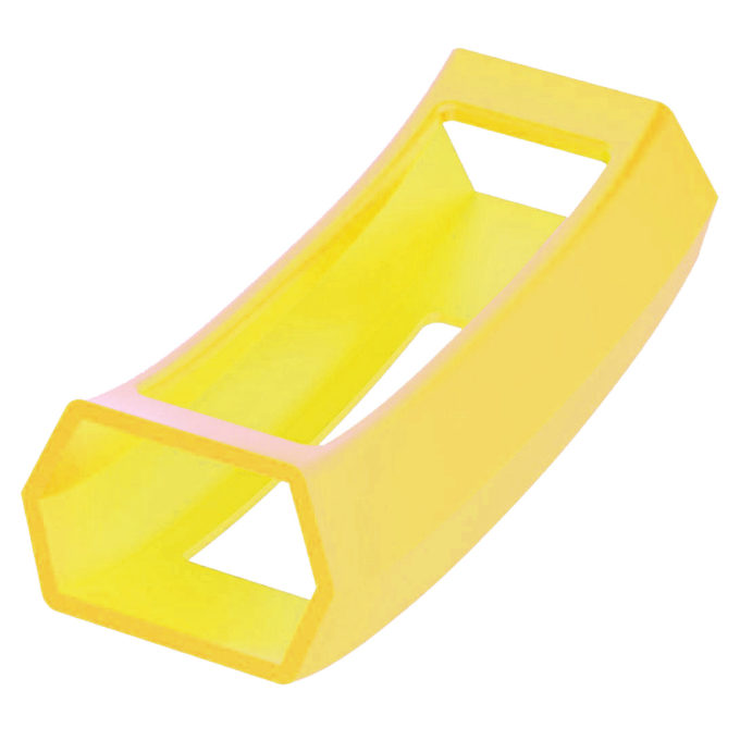 Fb.pc7.10 Back Silicone Protector Fits Fitbit Alta In Yellow