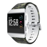 Fb.r29.c Front Camo Pattern Rubber Strap Fits Fitbit Ionic