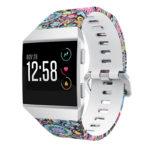 Fb.r29.i Front Psychedelic Pattern Rubber Strap Fits Fitbit Ionic