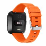 Fr.r31.12 Back Silicone Strap Fits Fitbit Versa In Orange