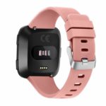 Fr.r31.13 Back Silicone Strap Fits Fitbit Versa In Pink