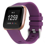 Fr.r31.18 Front Silicone Strap Fits Fitbit Versa In Purple