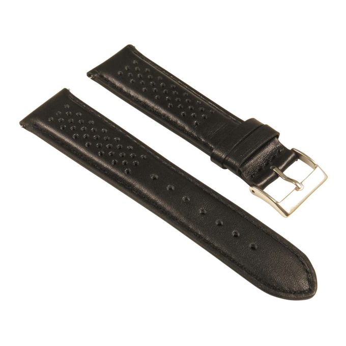 St22.1.1 Angle Black Perforated Rally Strap