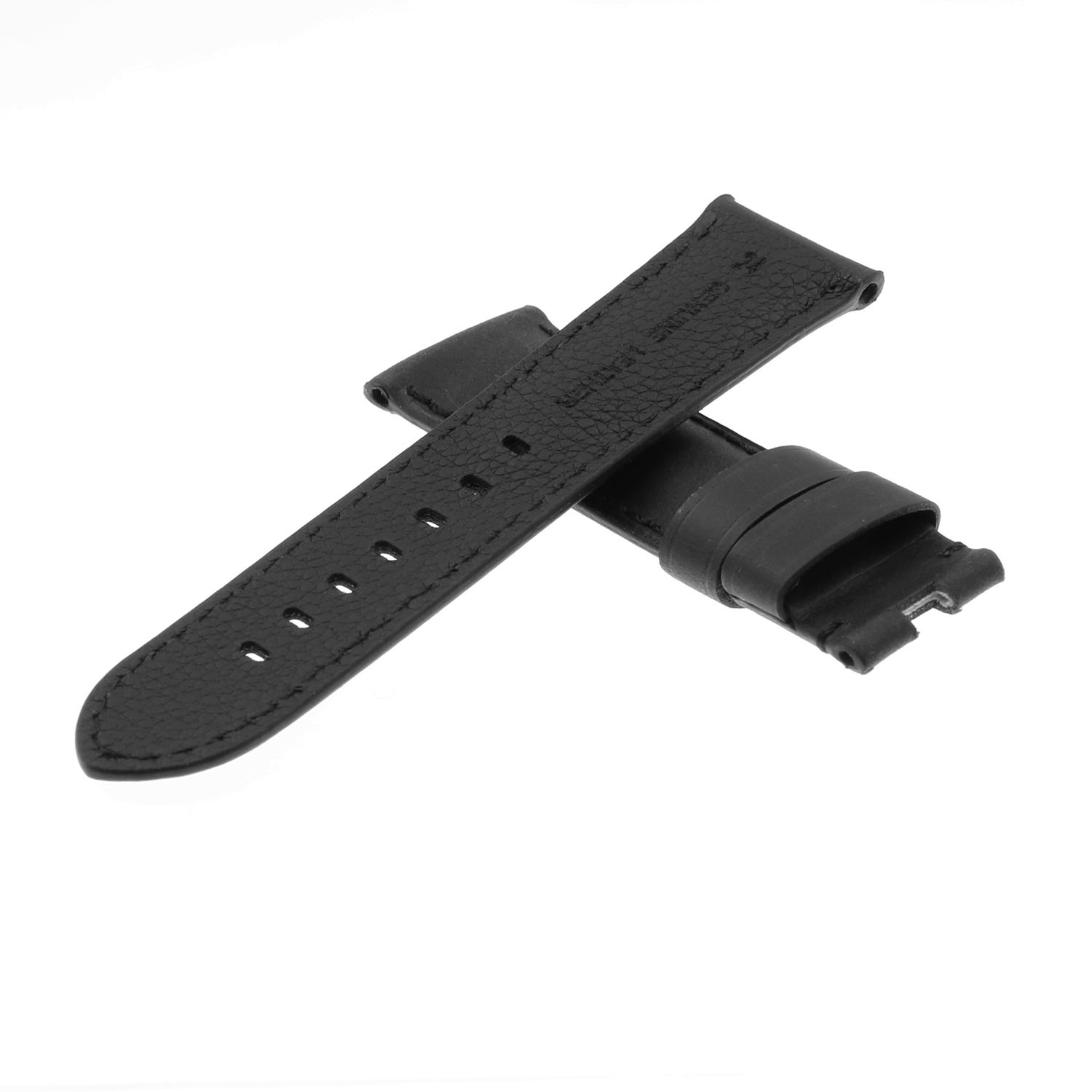 deployant clasp leather strap