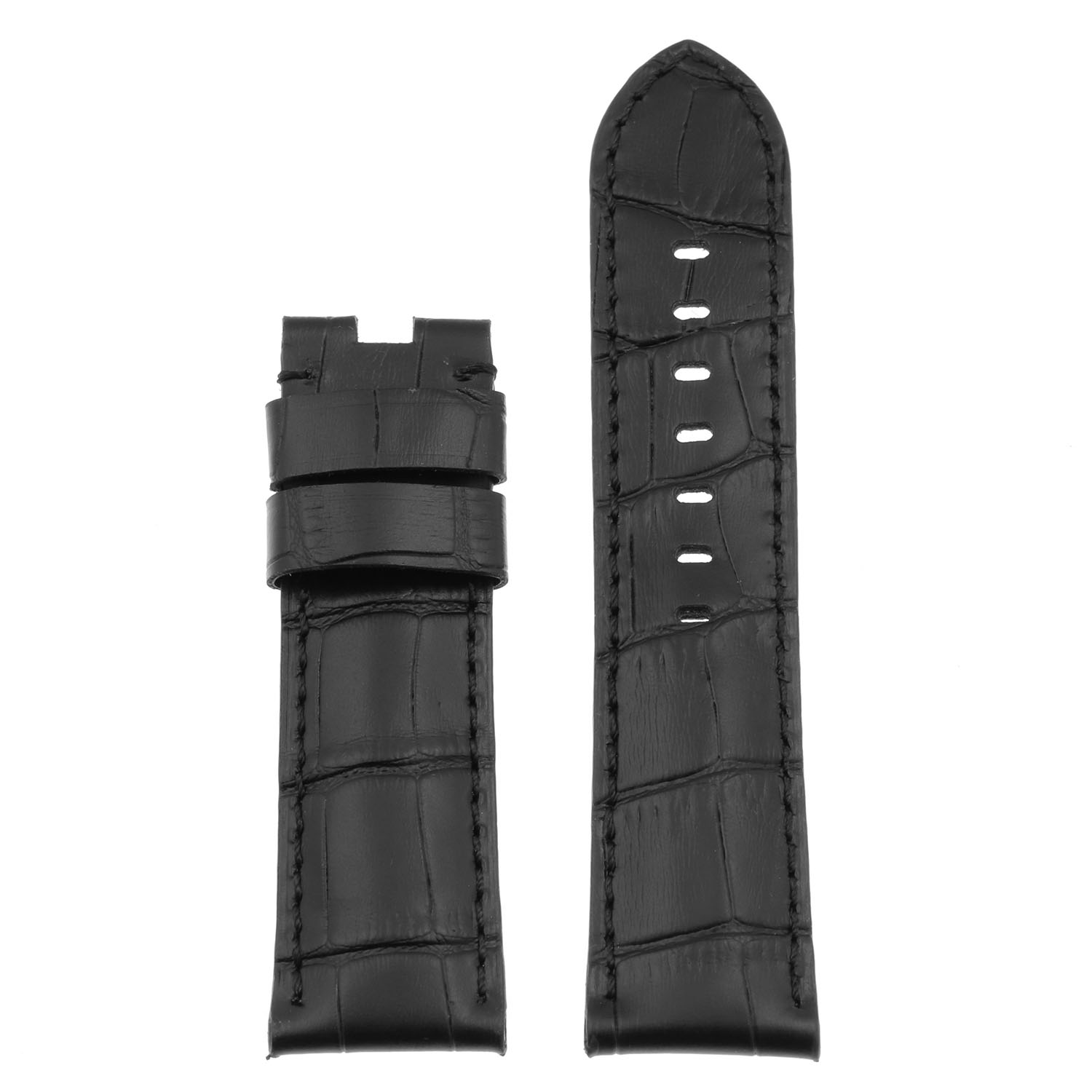 deployant clasp leather strap